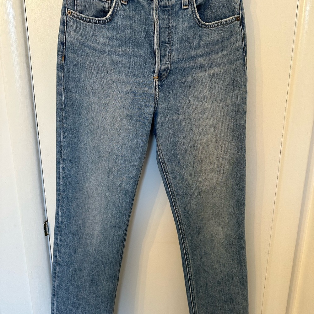 Denim Forum Arlo High Rise Straight